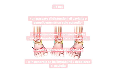 Instabilità della caviglia